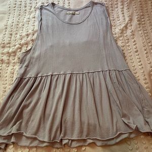 Free People peplum tank